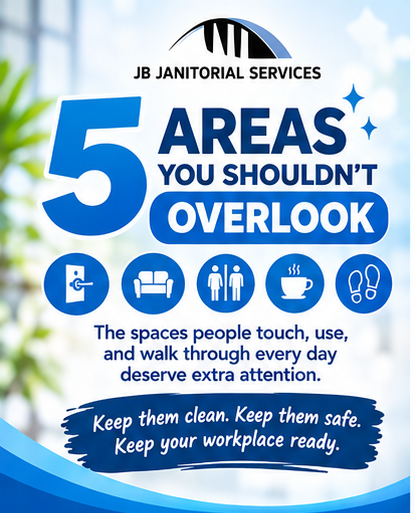 5 Areas You Shouldn't Overlook When Cleaning Your Business