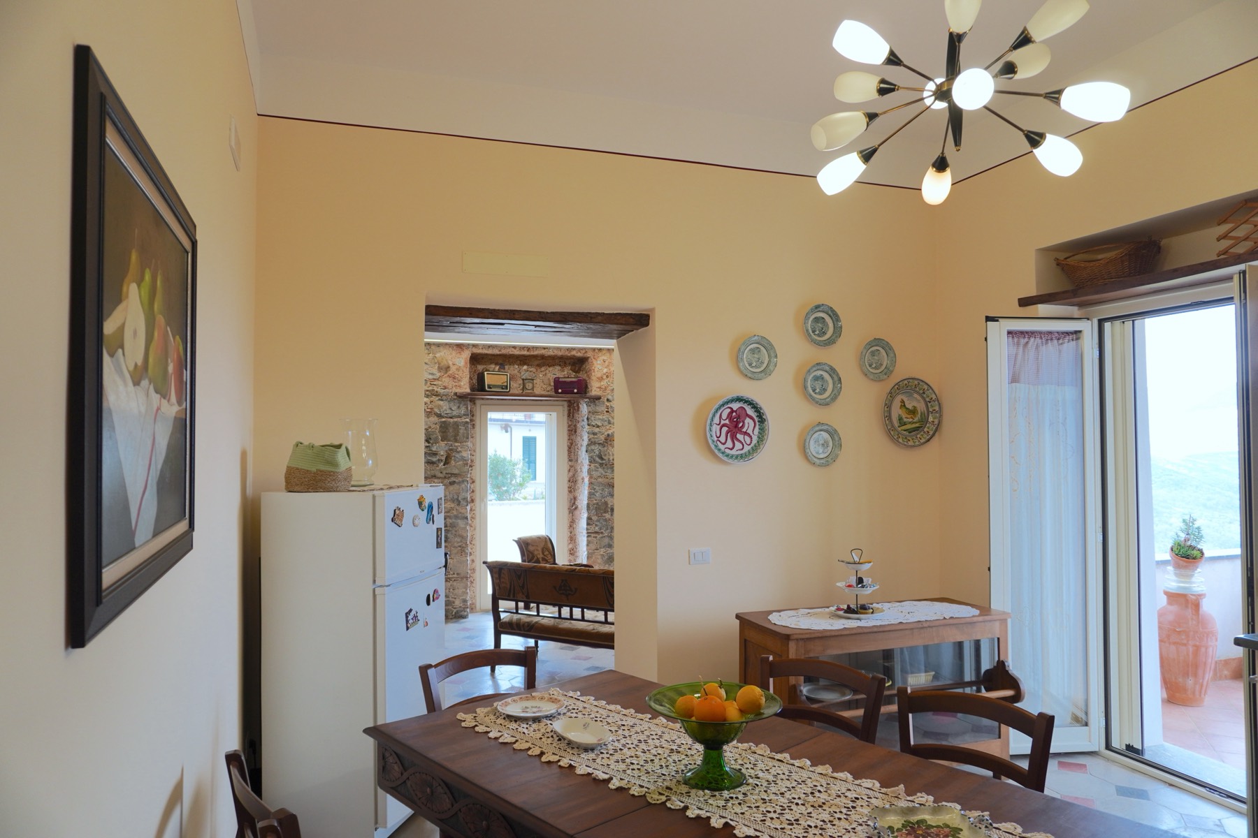 Cucina e zona pranzo