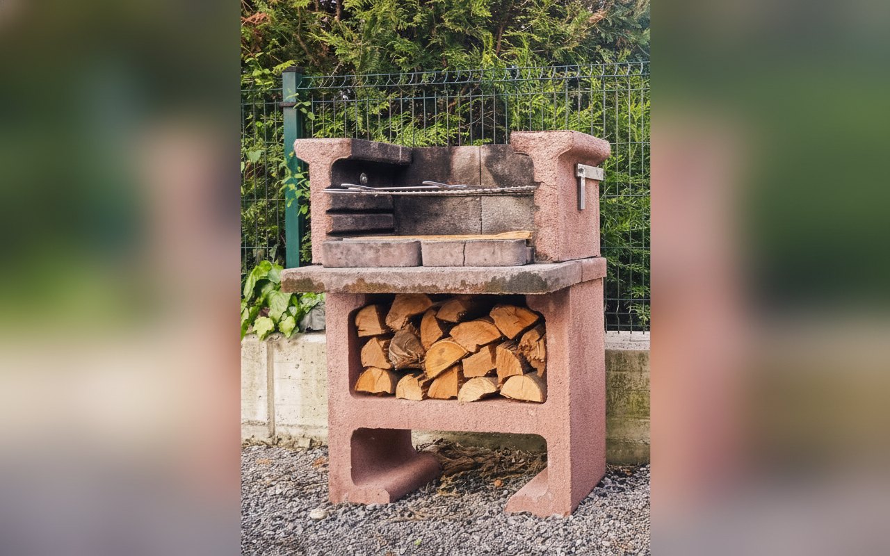 Il barbecue in muratura