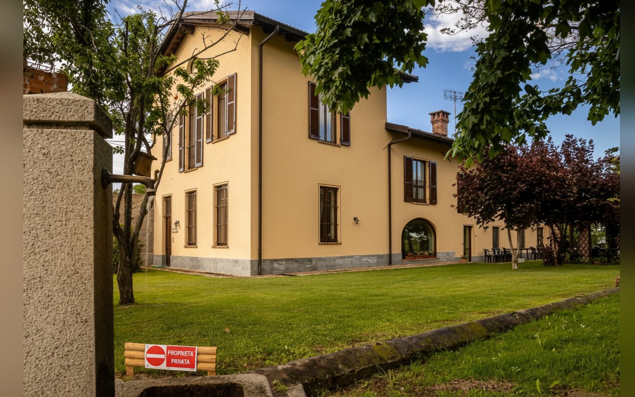 Villa Bottera dal prato