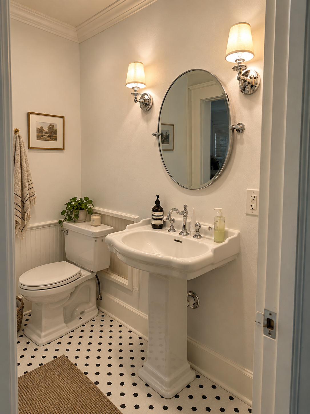Bathroom after remodel South Austin