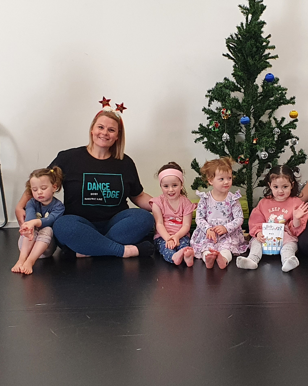 Renee Mandanici-Baldwin teaching in a dance studio