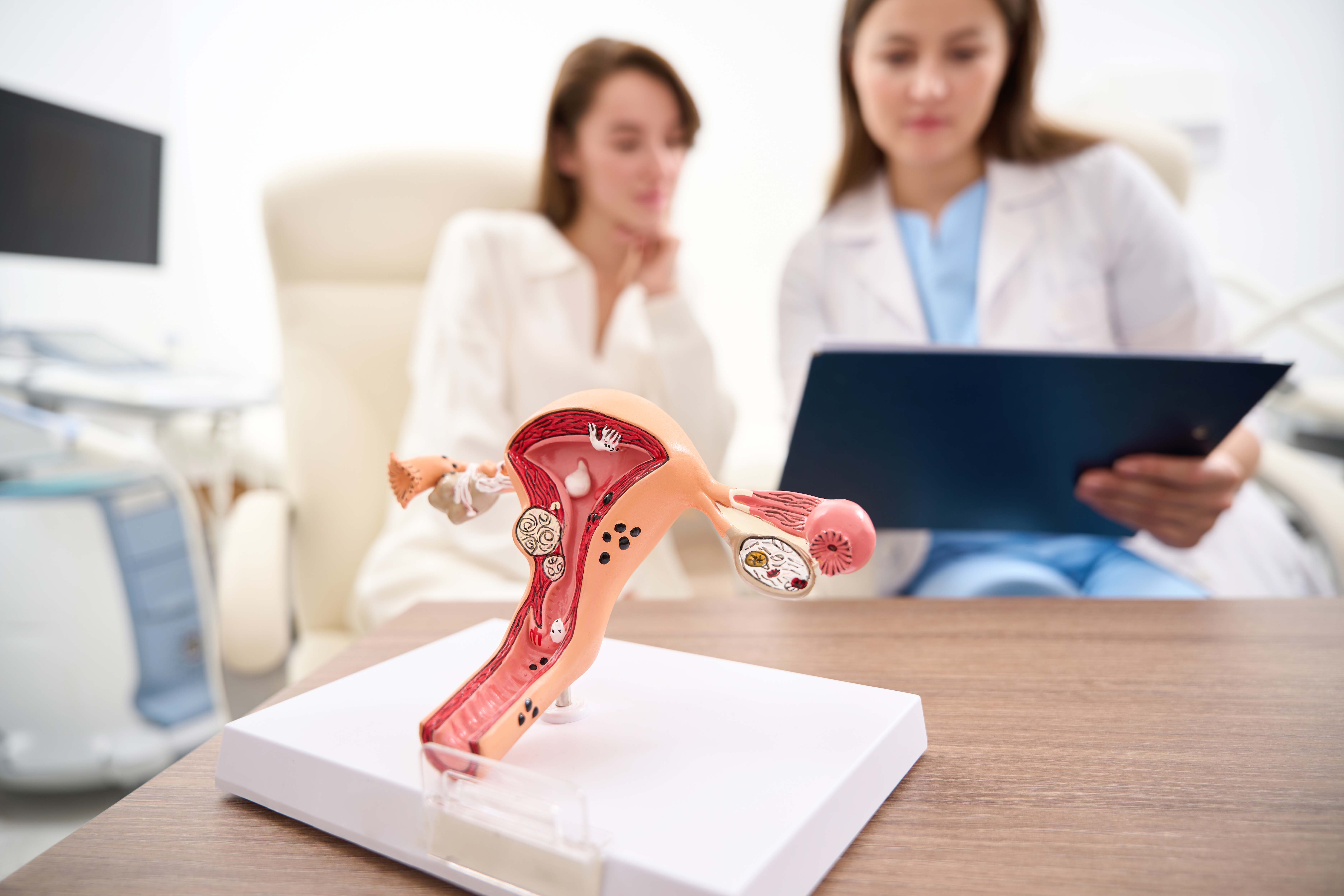 Paciente candidata al estudio de cáncer de ovario