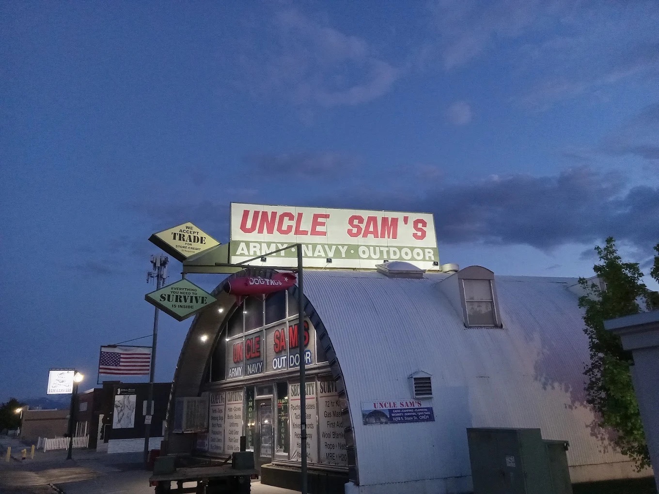 Uncle Sam's Army Navy Outdoor — serving Springville