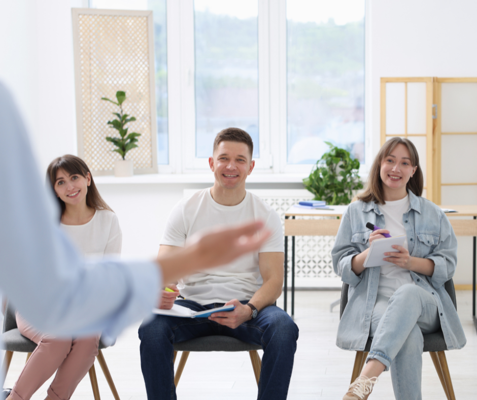 Professional wellness coaching session