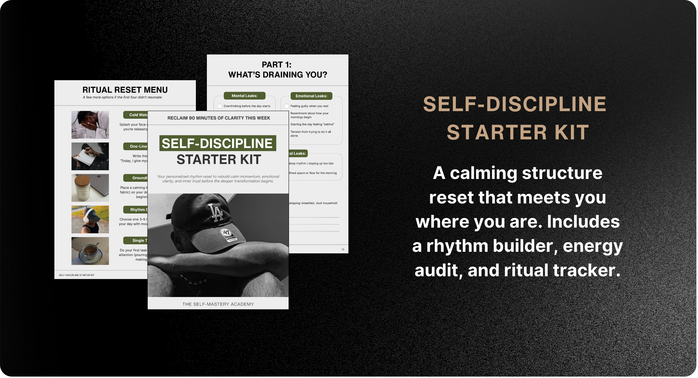 Mini Identity Quiz + Self-Discipline Starter Kit
