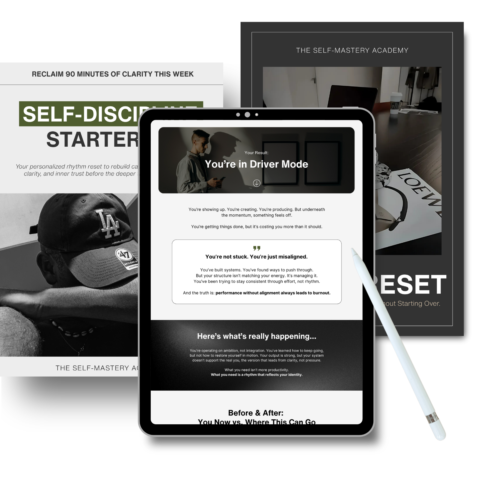 Mini Identity Quiz + Self-Discipline Starter Kit