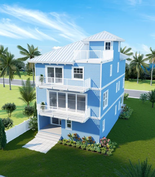 Hernando Model — Front Elevation