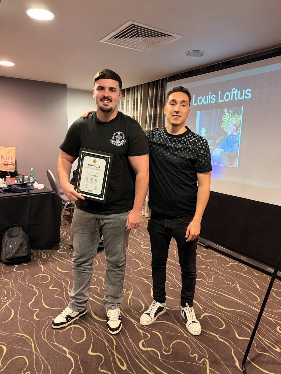 Louis, Client Capital 10K Club member