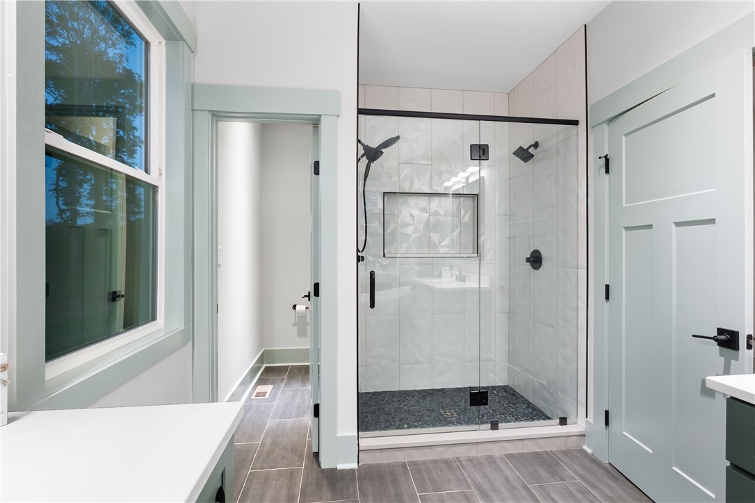 Bathroom vanity detail