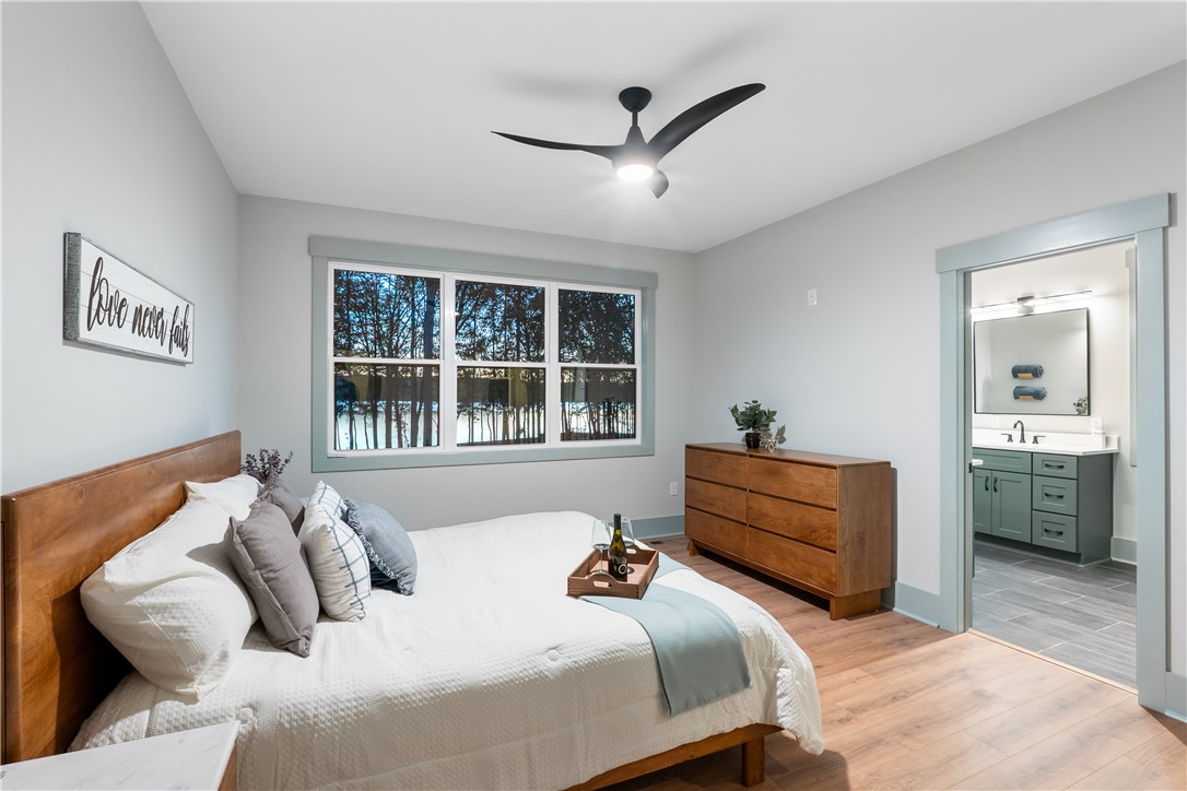 Bedroom with natural light