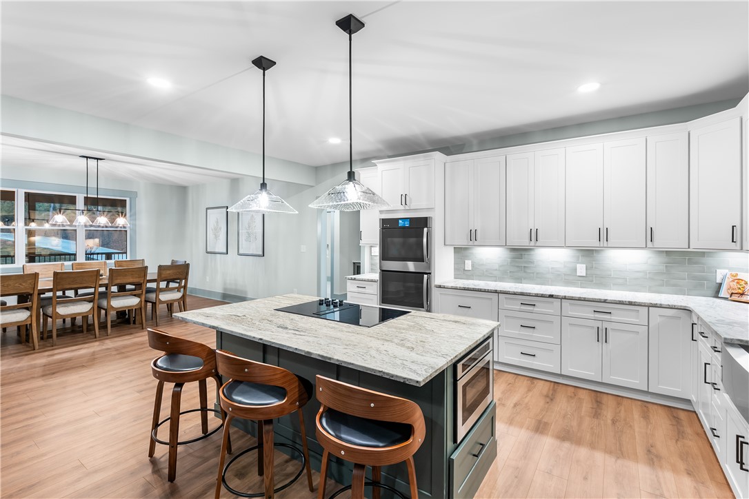 Kitchen cabinetry and countertops