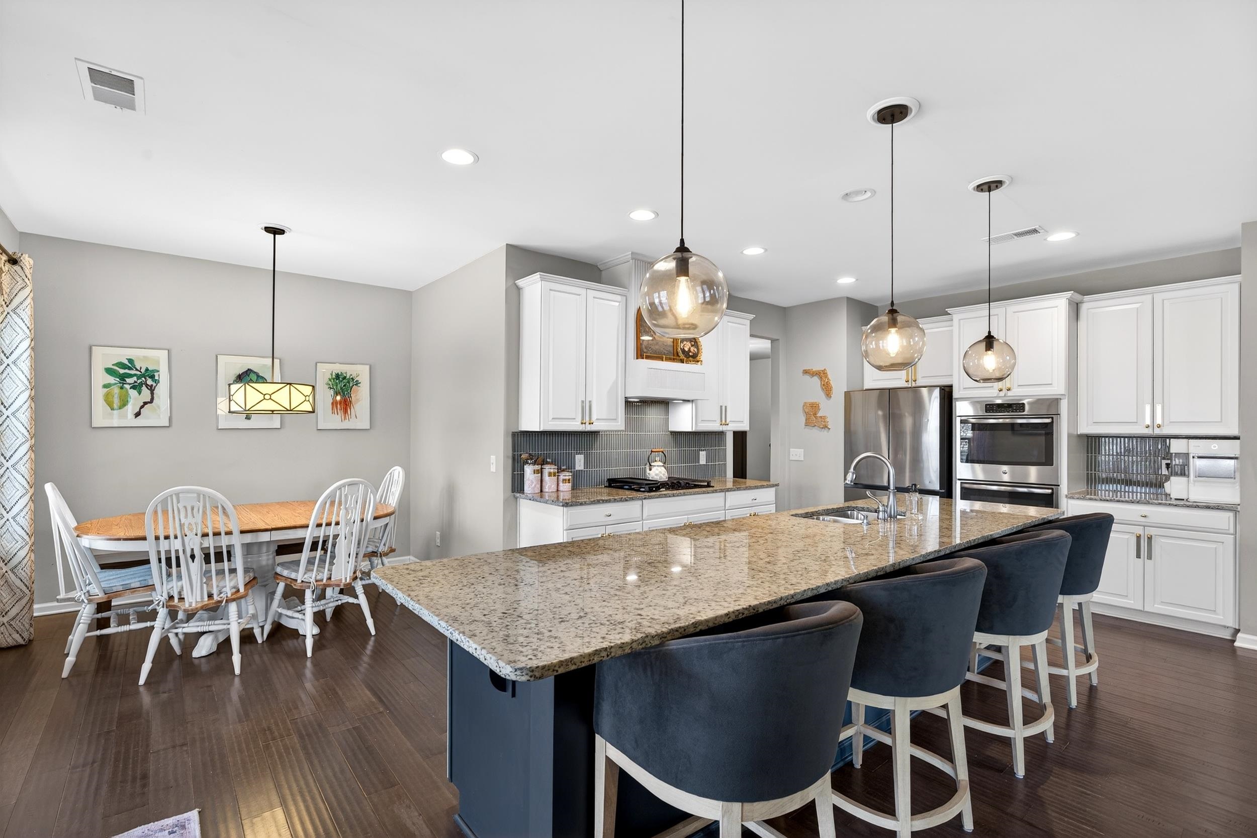 Kitchen details Spartanburg County luxury home