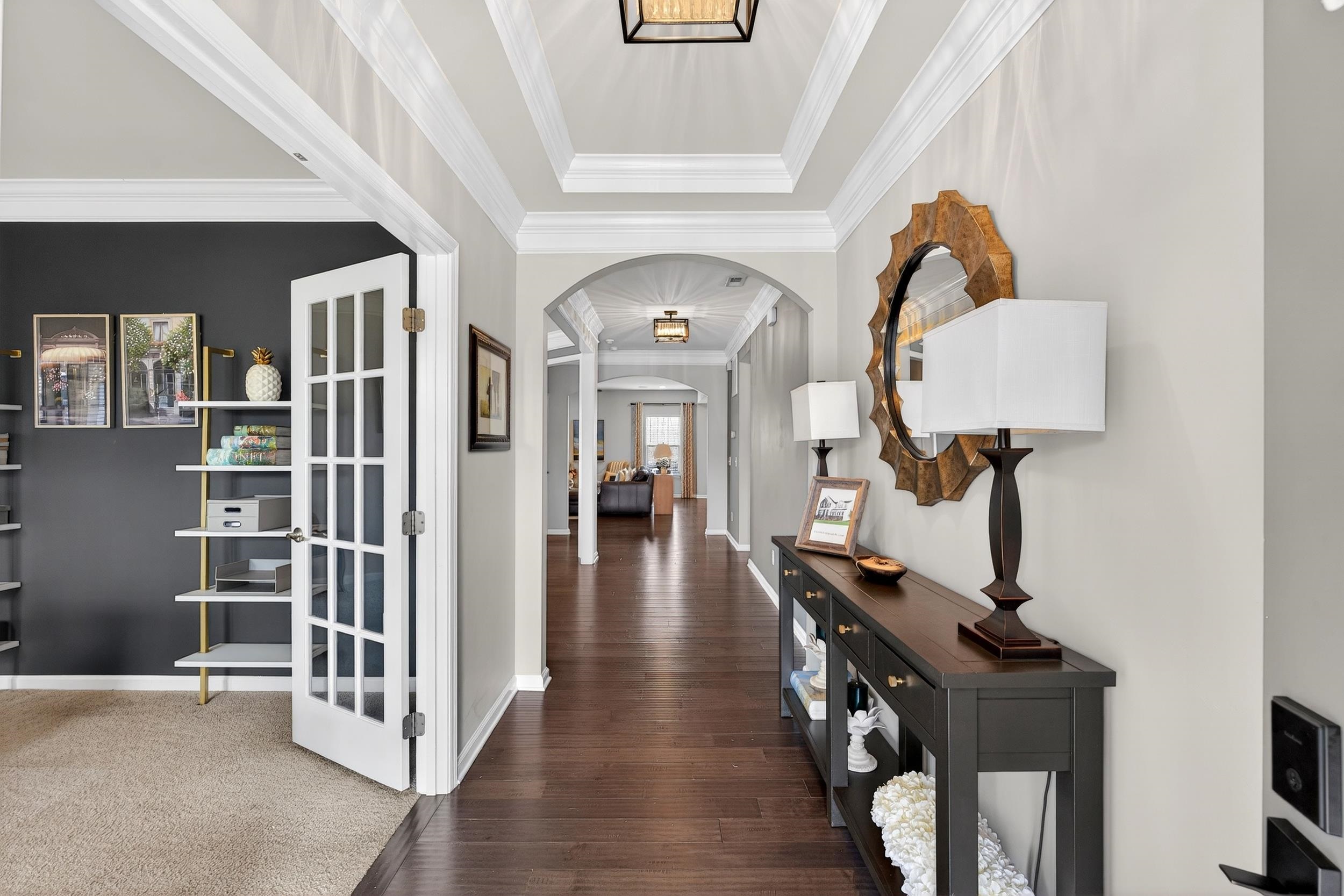 Foyer entryway Duncan South Carolina home