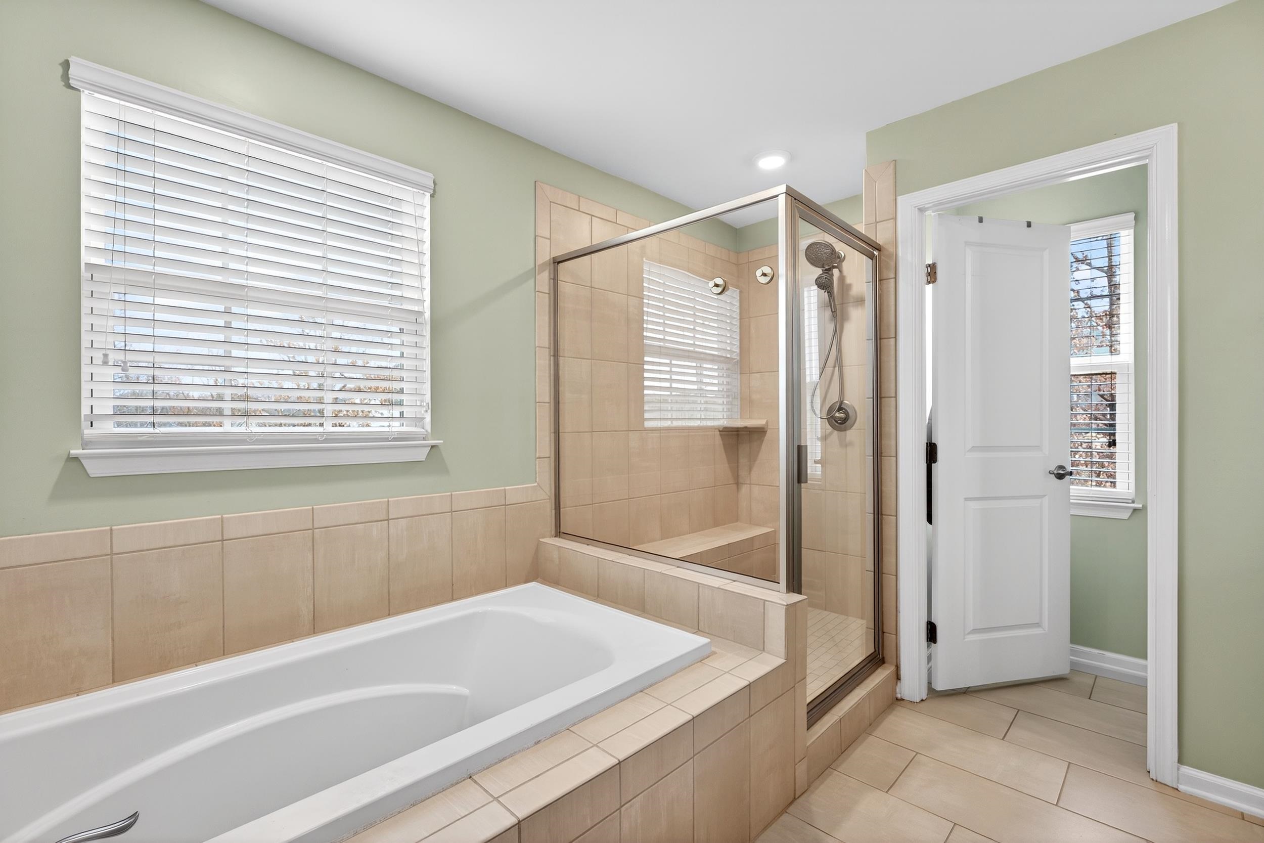 Luxury master bath dual vanity Duncan SC