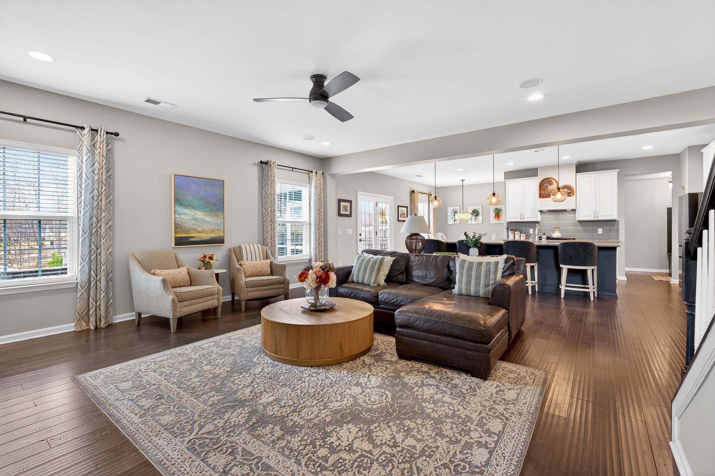 Living room - 234 Princeton Drive luxury home Duncan SC