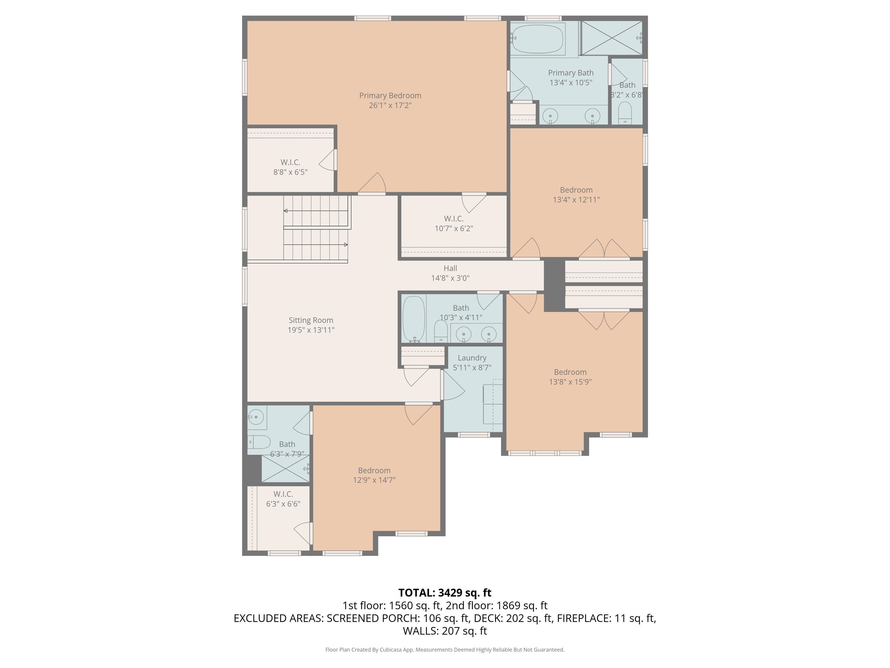 Floor plan level 1 - 234 Princeton Drive Duncan SC