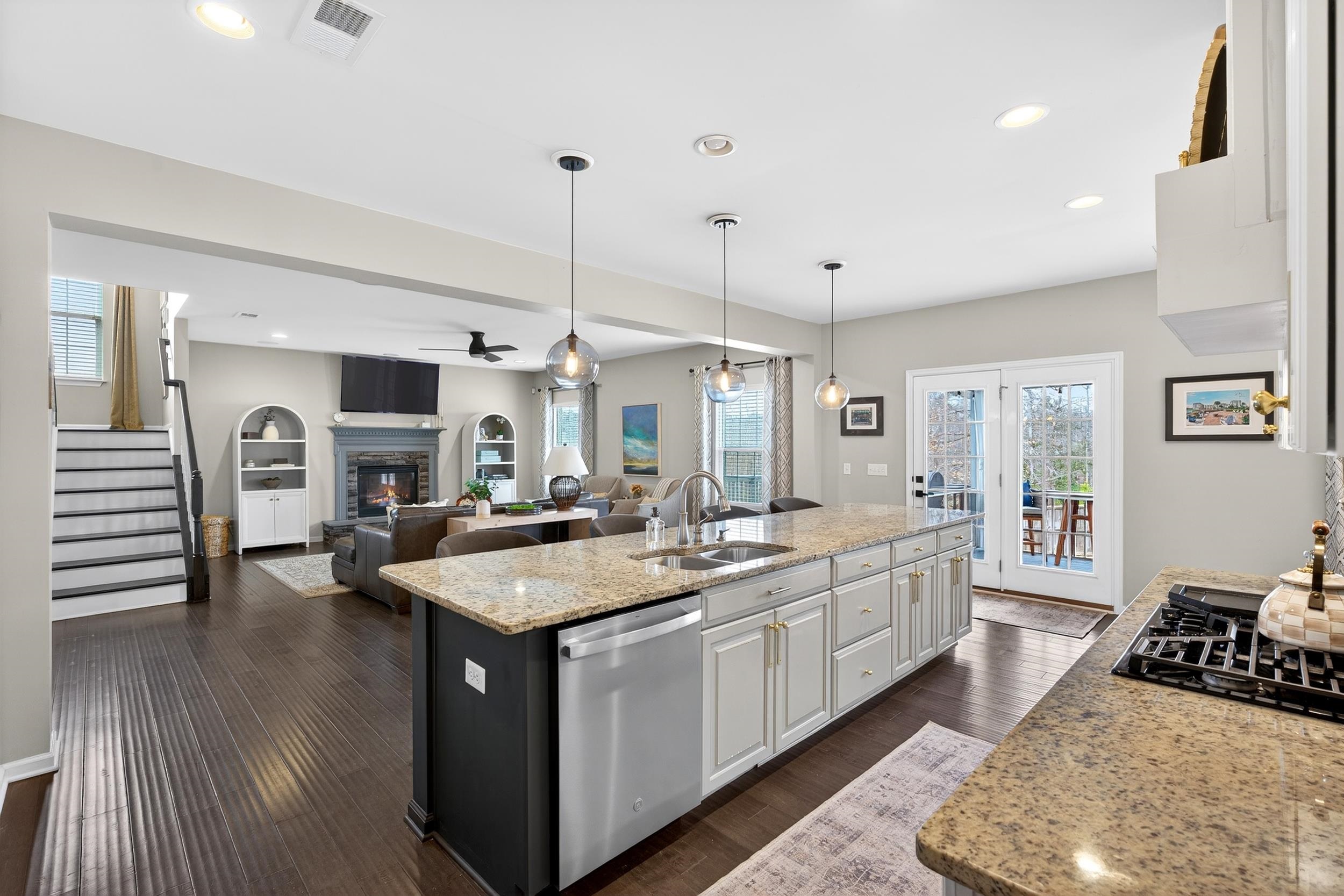 Kitchen island seating Duncan SC home for sale