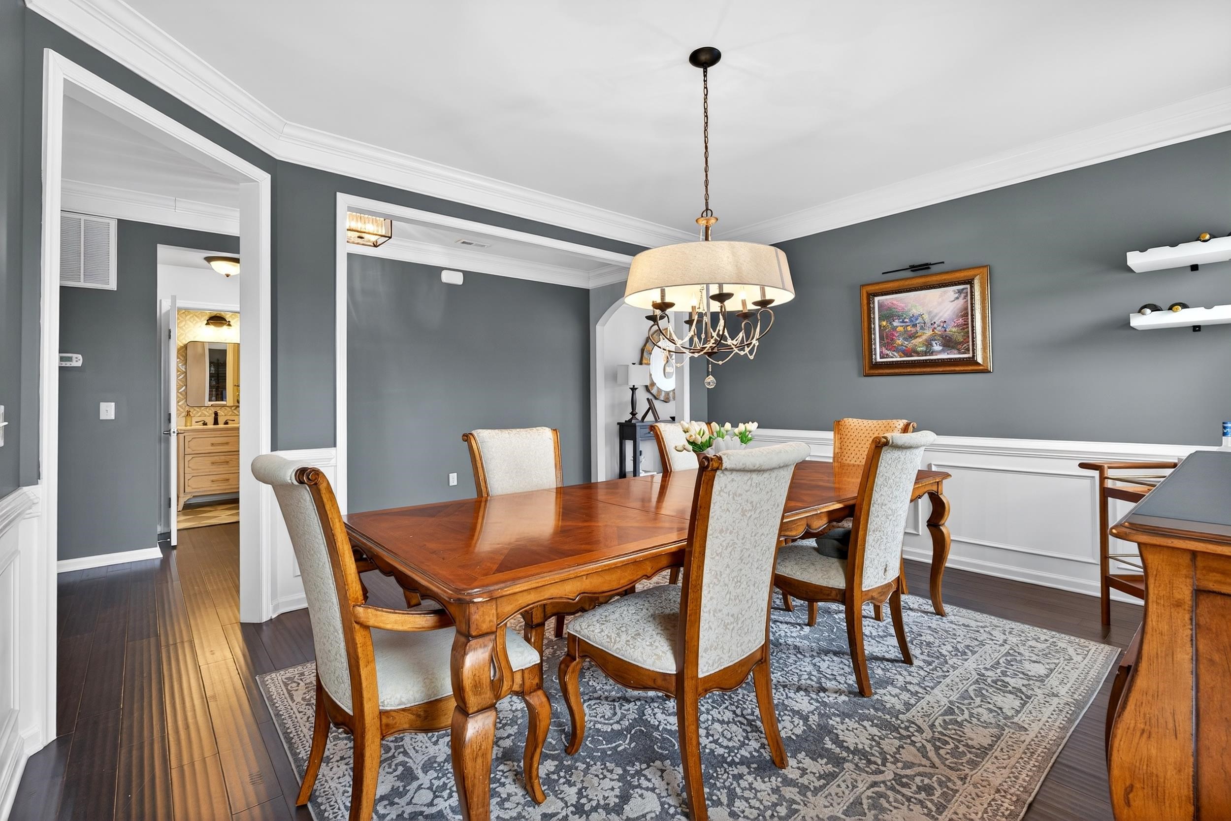 Formal dining room Duncan SC luxury listing