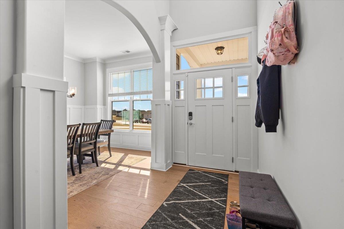 Grand entrance at 745 Amherst Glen Drive Greer SC