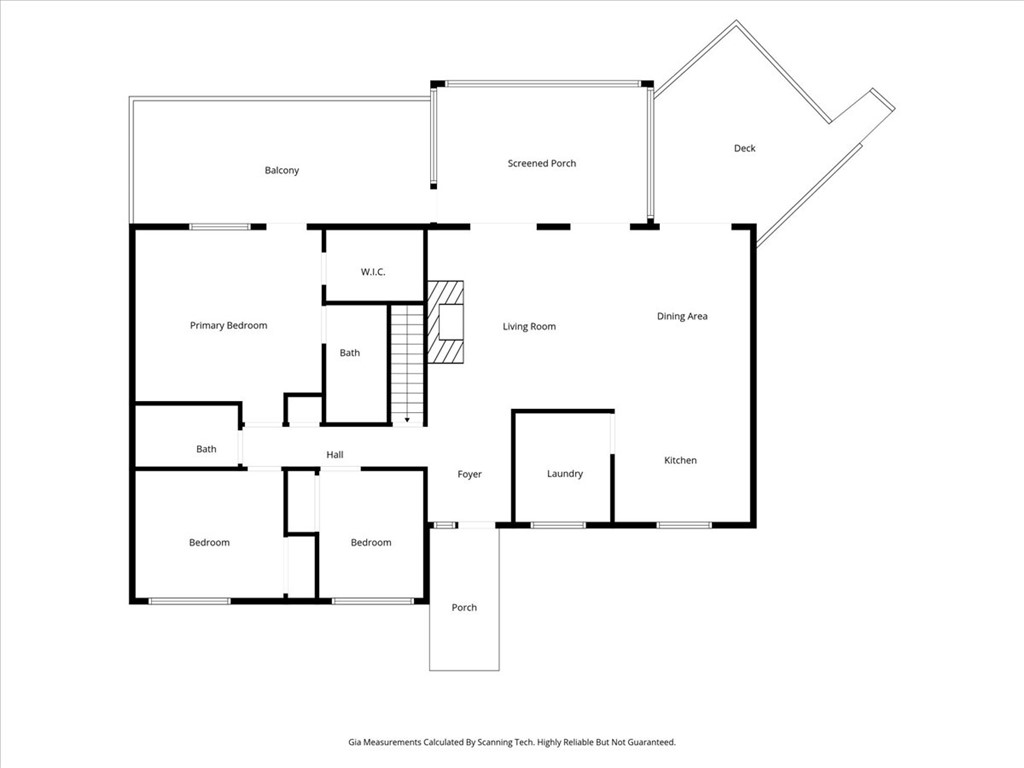 Main Level Floor Plan