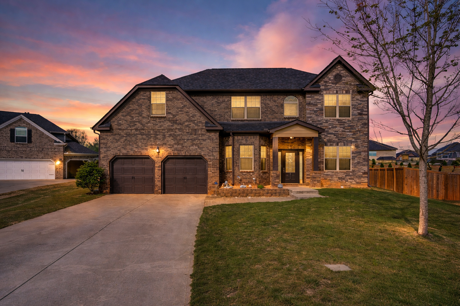 314 Bohannon Court Woodruff SC 29388 — 4 bedroom home exterior cul-de-sac Spartanburg County