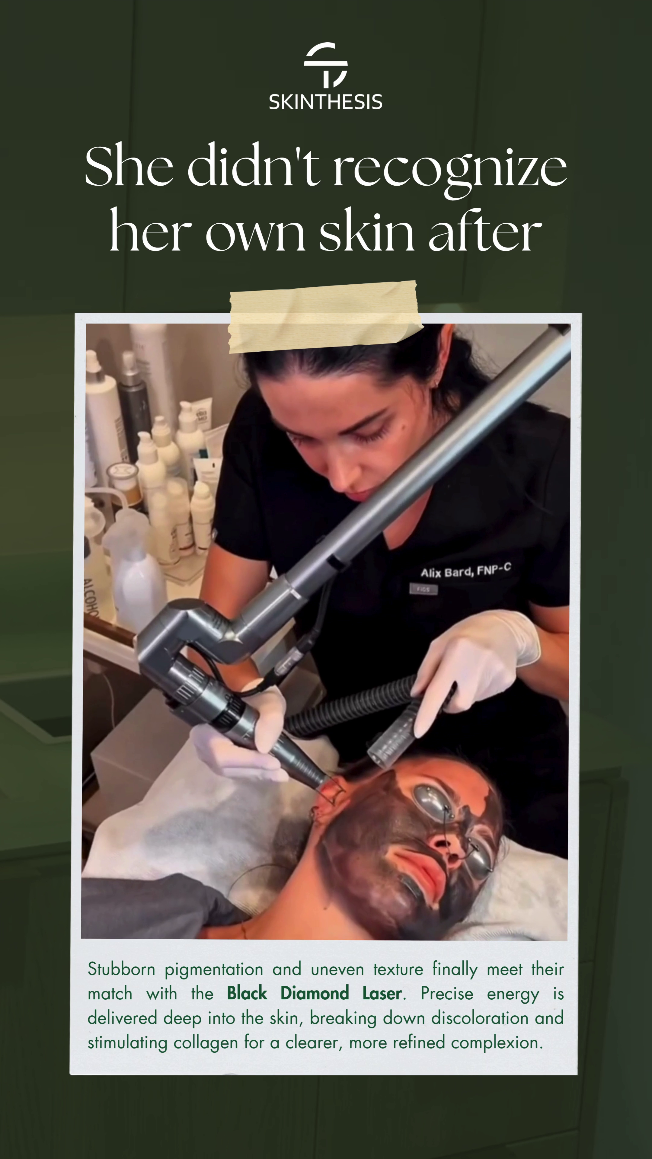 She didn't recognize her own skin after video — Skinthesis
