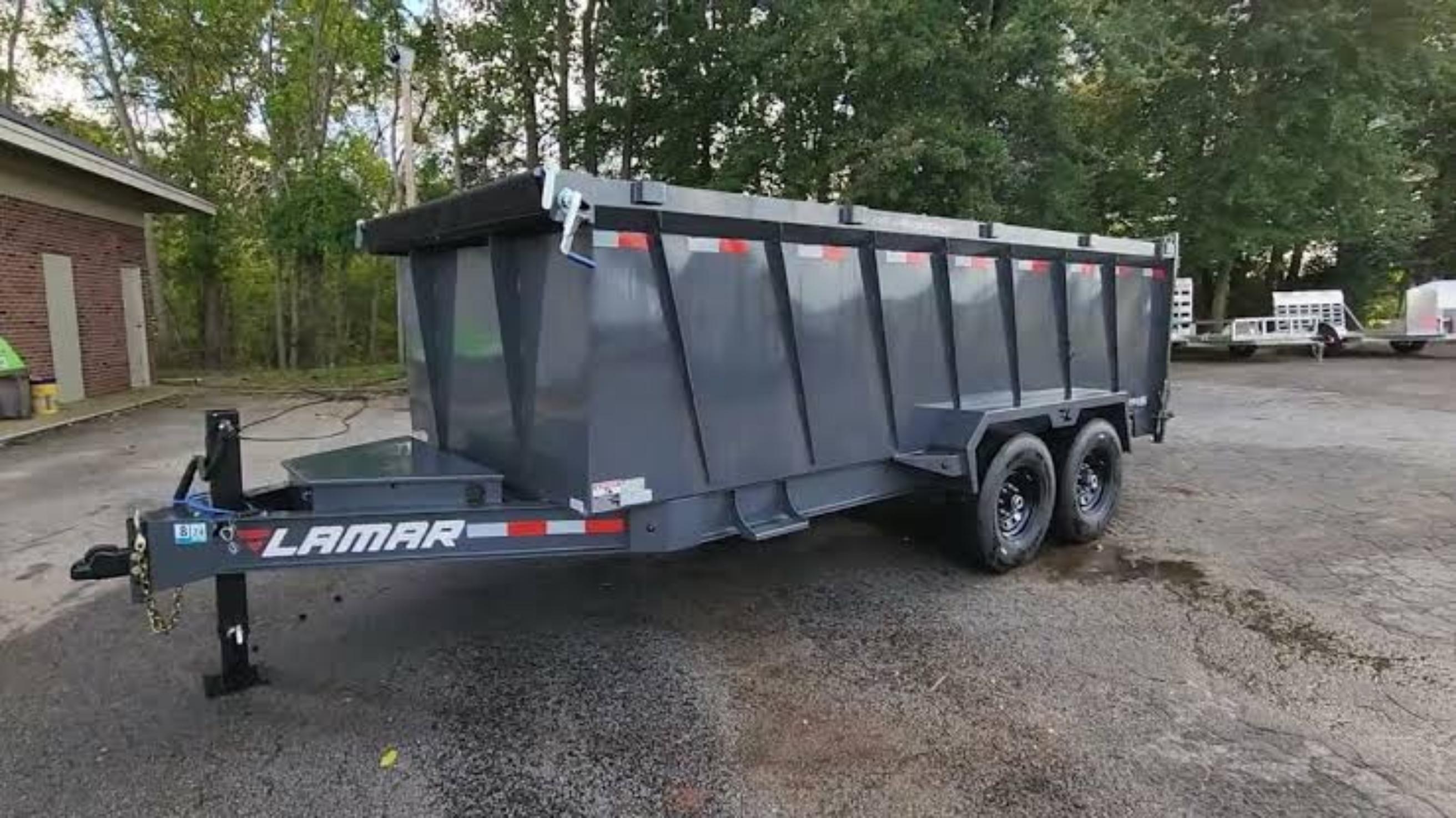 Driveway-Safe 15 Yard Dumpster