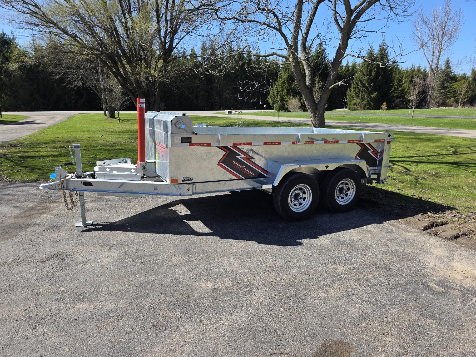 6x12 Dump Trailer