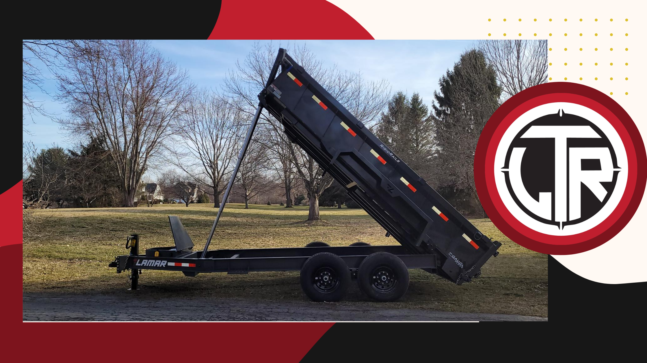 How Does a 12-Foot Dump Trailer Handle Roofing Debris in Webster, NY?