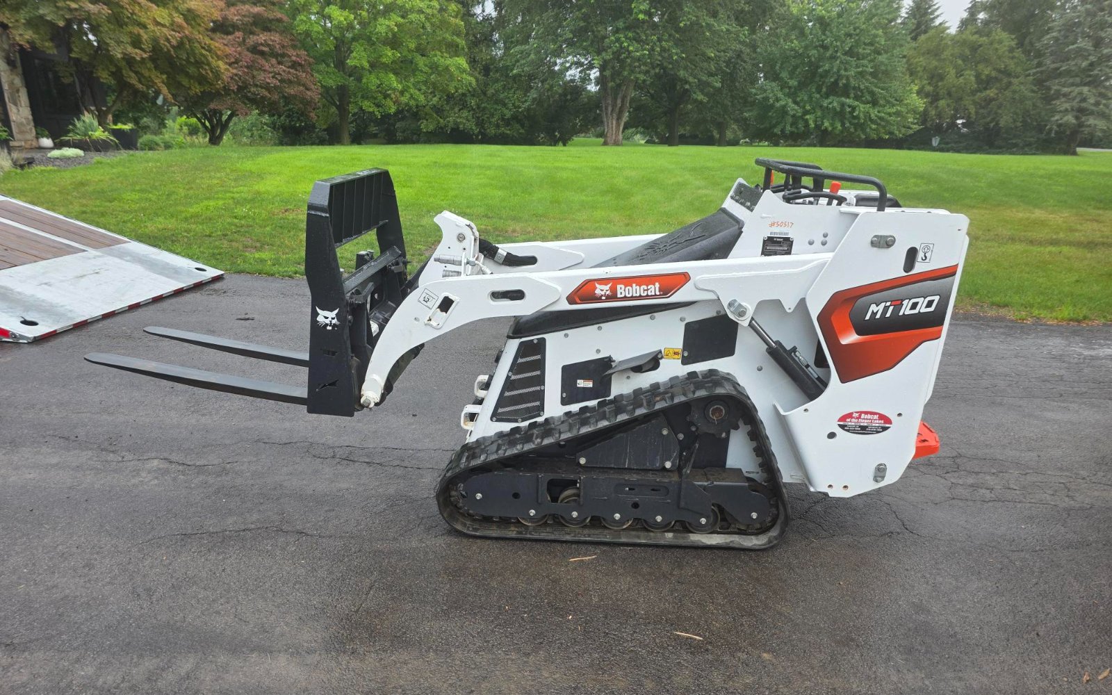 Bobcat MT100 mini track loader rental in Webster, NY