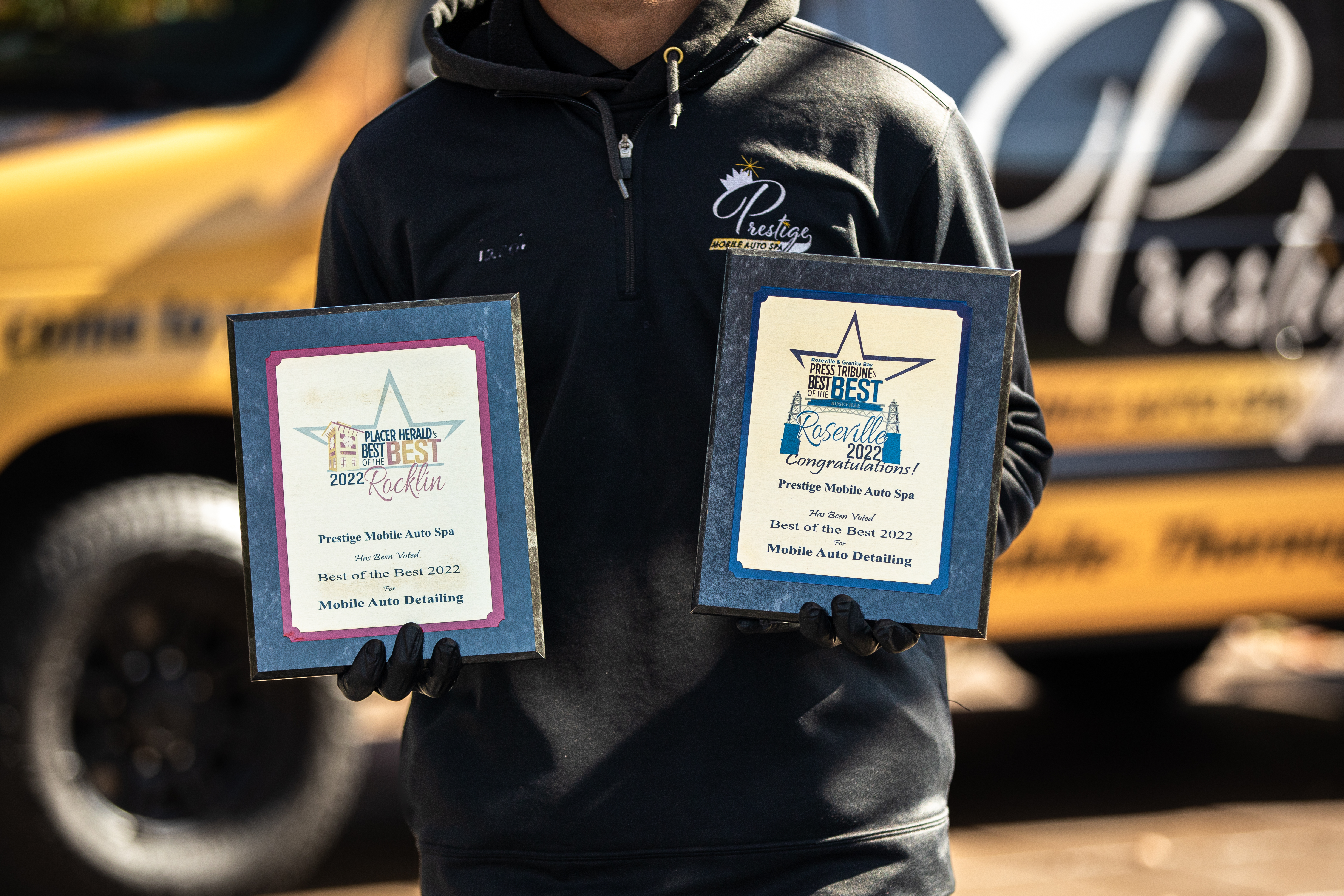 Prestige Mobile Auto Spa Awards Winning Service