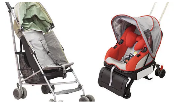 An image of baby gear (car seat, stroller, etc.) being professionally cleaned or sparkling clean, to illustrate the Baby Gear Cleaning & Sanitization section.