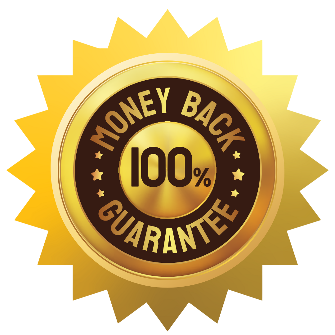 100% Money Back Guarantee