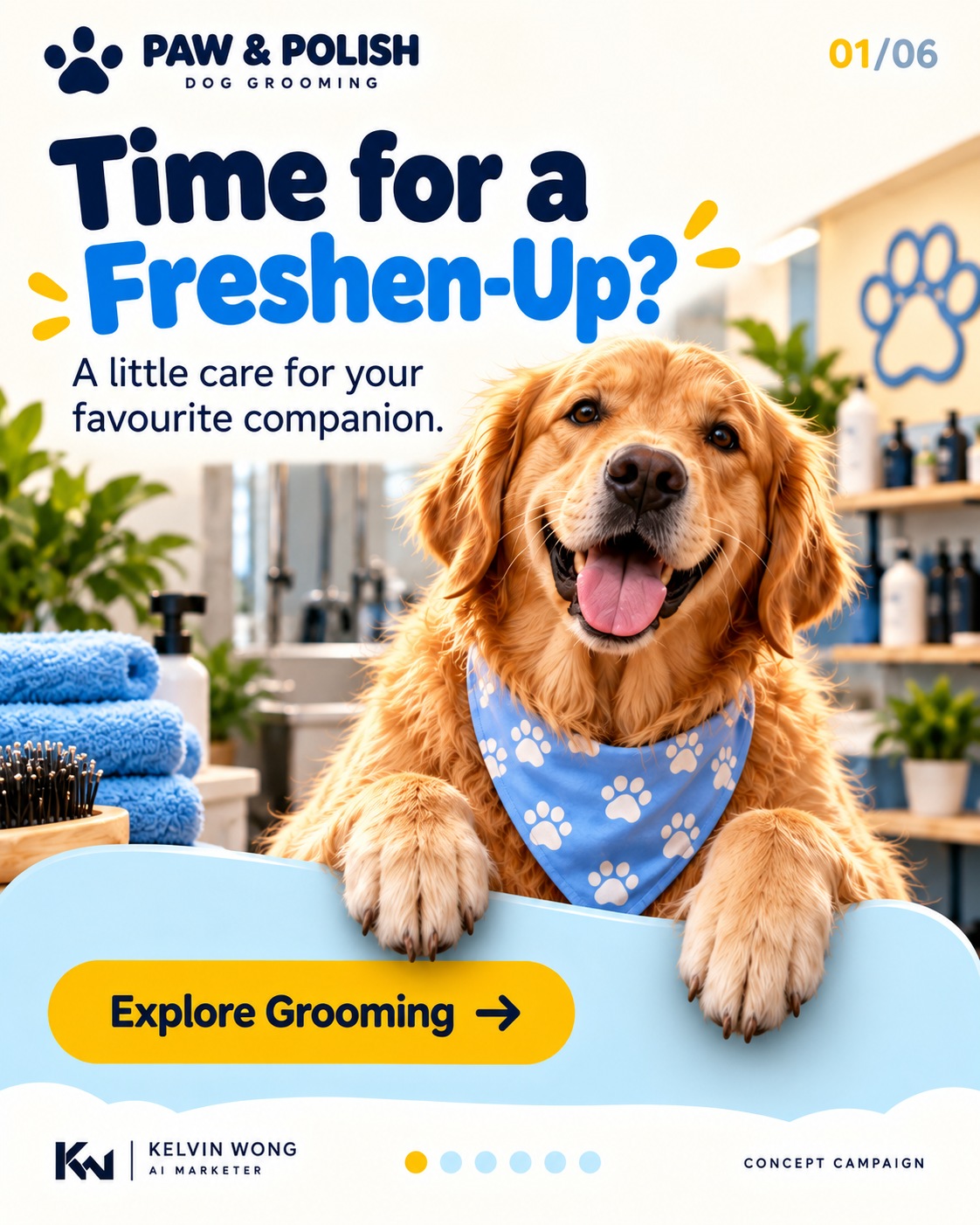 Dog Grooming, Carousels