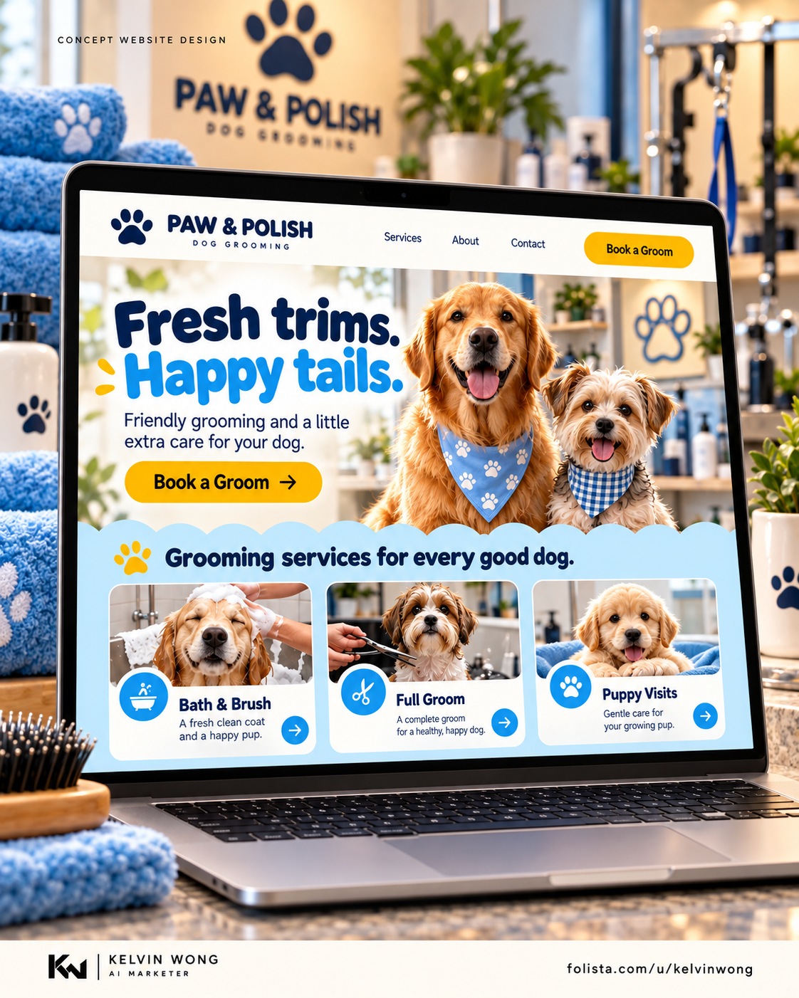 Dog Grooming, Funnels