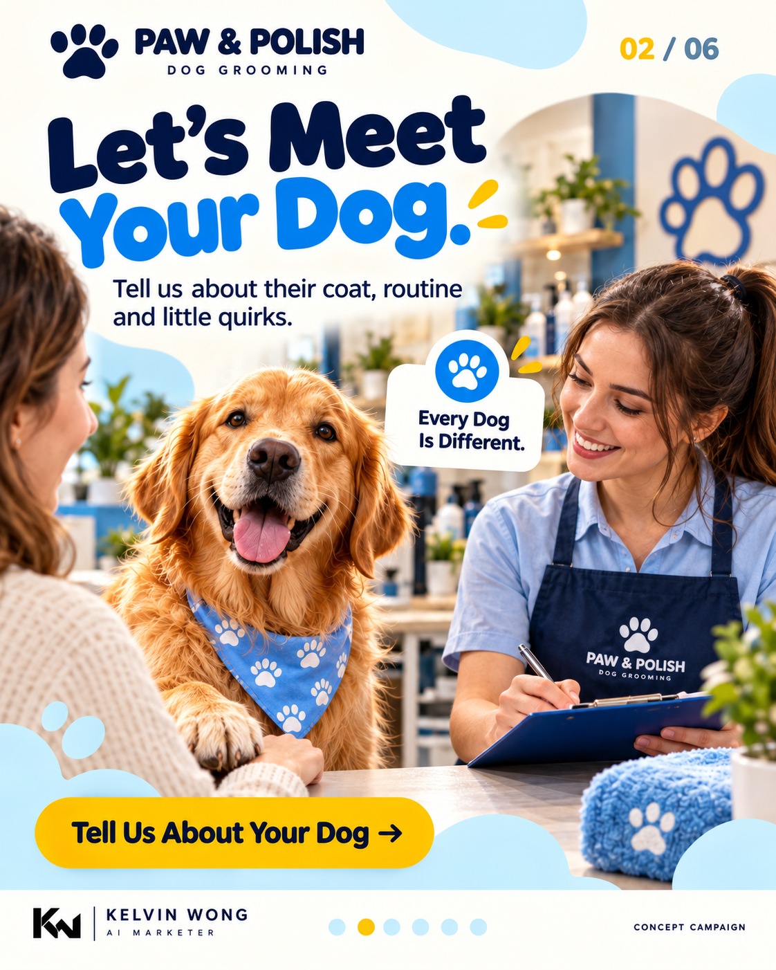 Dog Grooming, Carousels