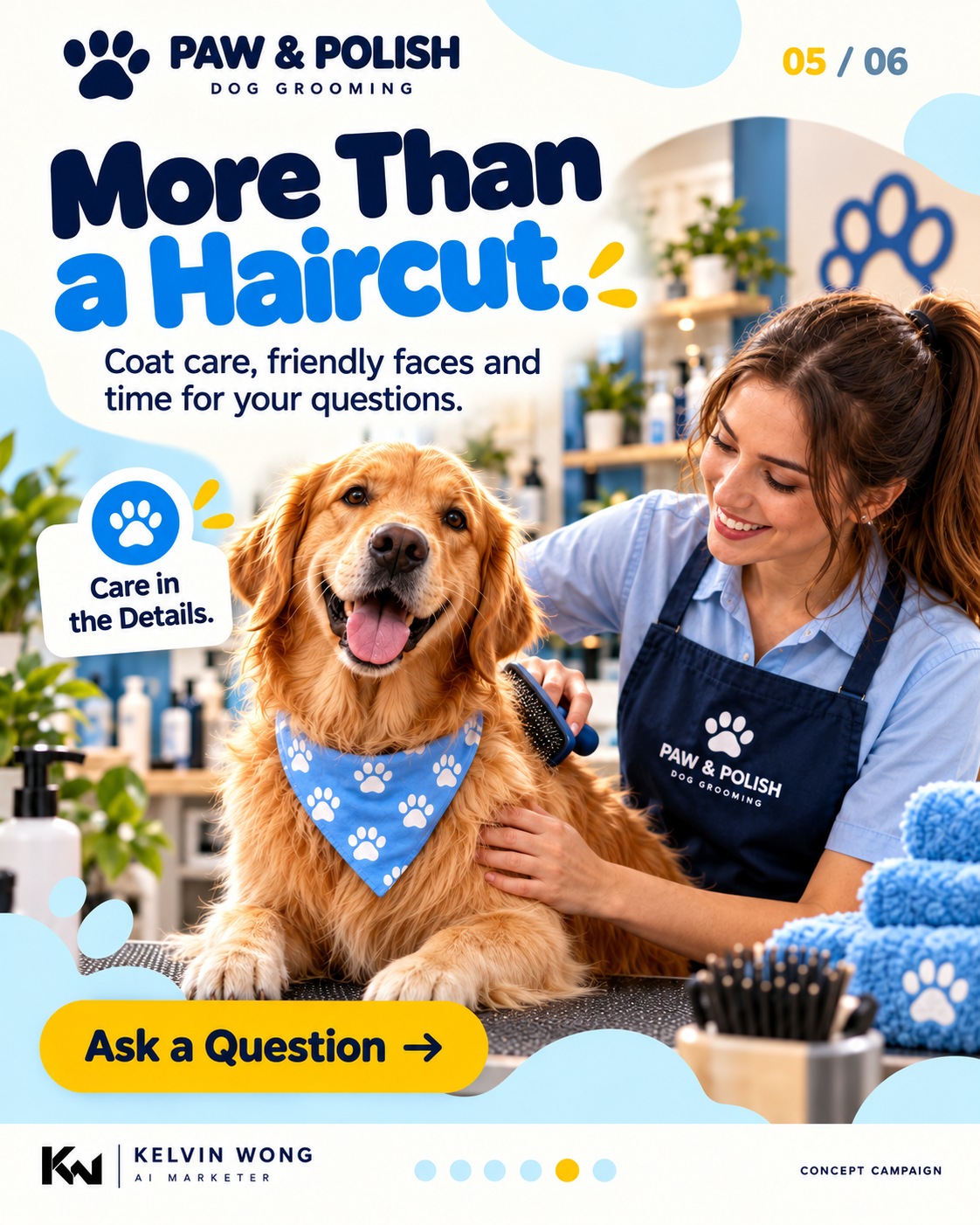 Dog Grooming, Carousels