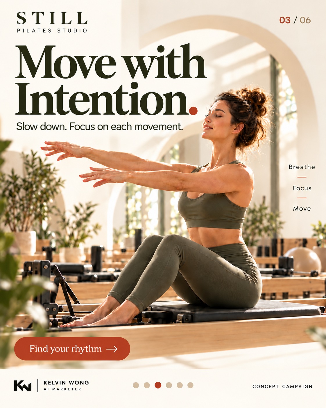 Pilates Studio, Carousels
