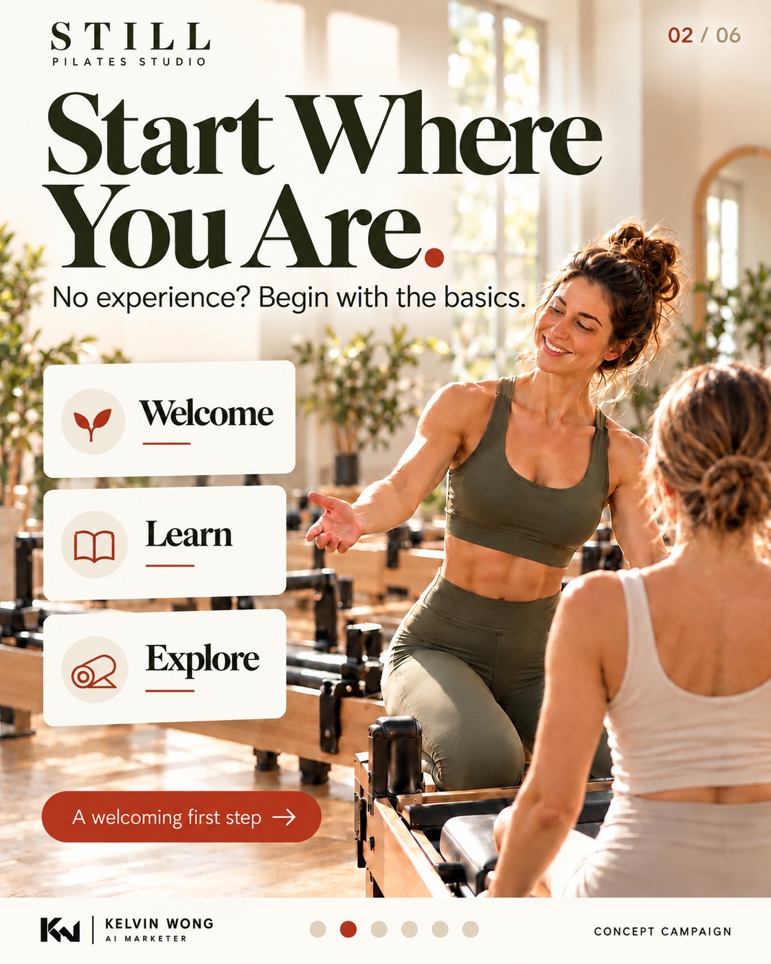 Pilates Studio, Carousels