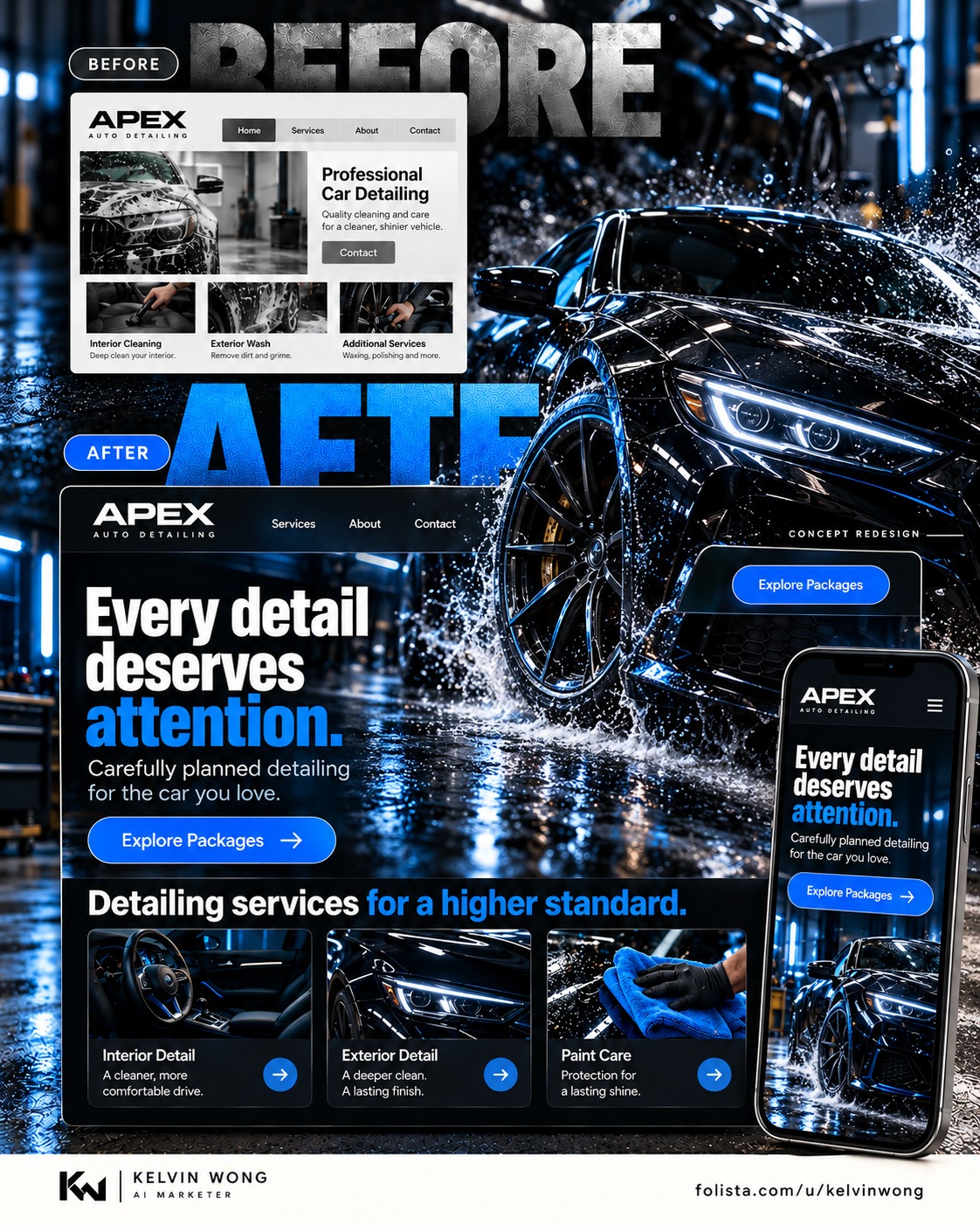 Auto Detailing, Websites