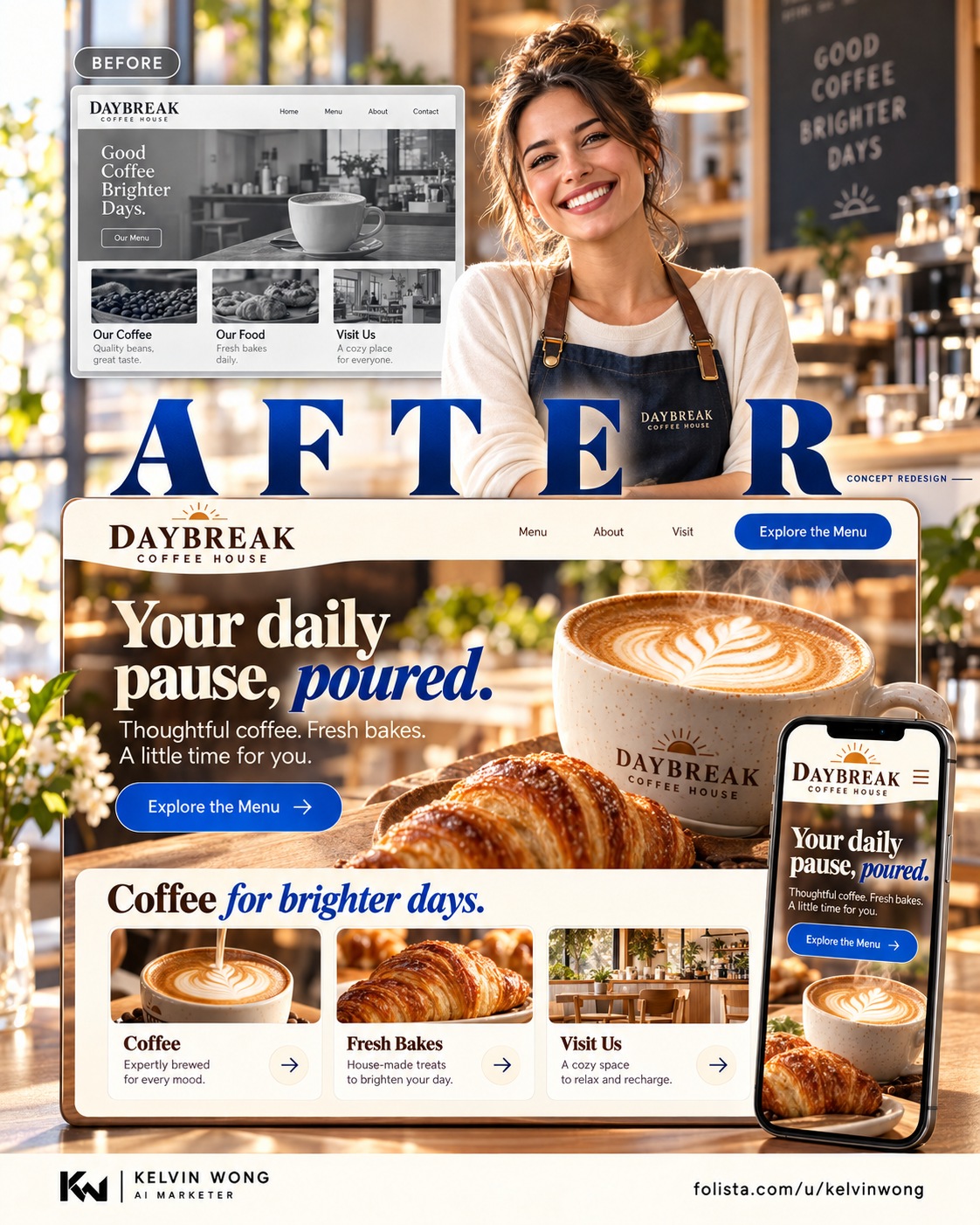 Coffee Shop, Websites