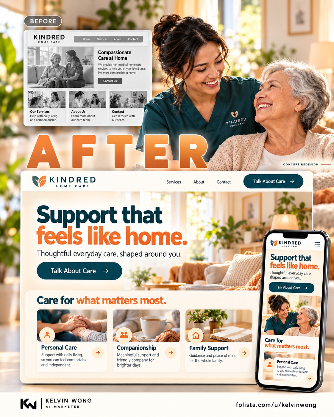 Home Care, Websites