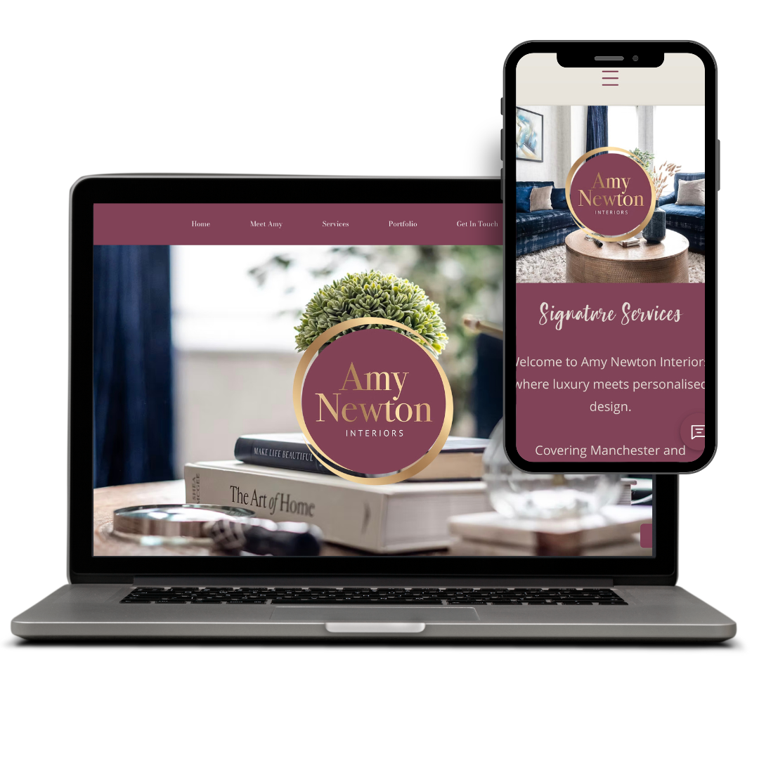 Amy Newton Interiors website