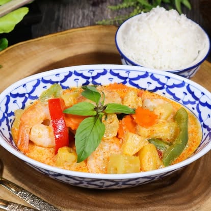 Pineapple Curry at Royal Jasmine Thai Restaurant