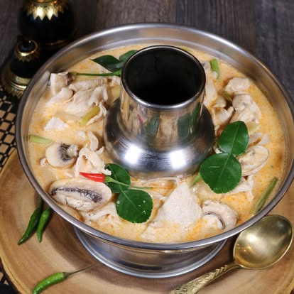Tom Kha Gai at Royal Jasmine Thai Restaurant