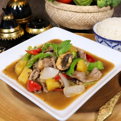 Pepper Entrée at Royal Jasmine Thai Restaurant
