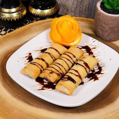 Fried Egg Rolls  (3) at Royal Jasmine Thai Restaurant