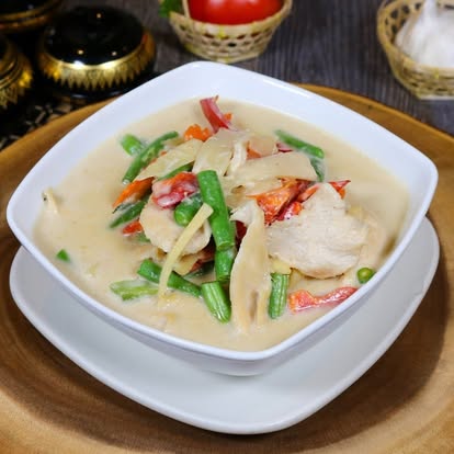 Green Curry at Royal Jasmine Thai Restaurant