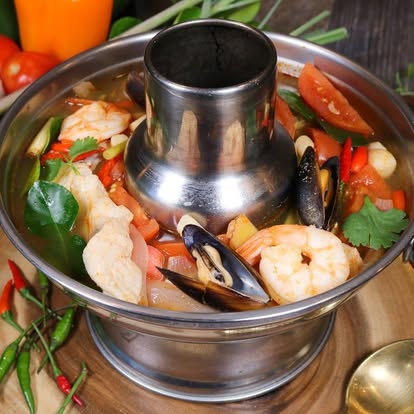 Tom Yum at Royal Jasmine Thai Restaurant